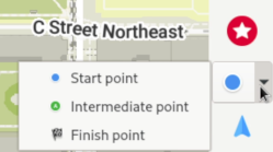 Startpunkt und Endpunkt festlegen